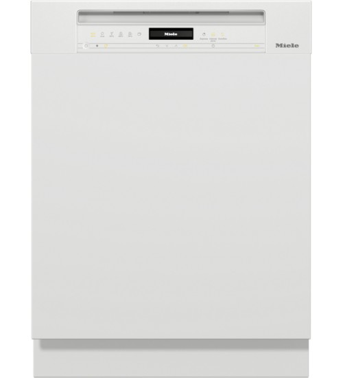 Miele美诺G 7410 SCU AutoDos白色原装进口半嵌入洗碗机 超级强力清洗